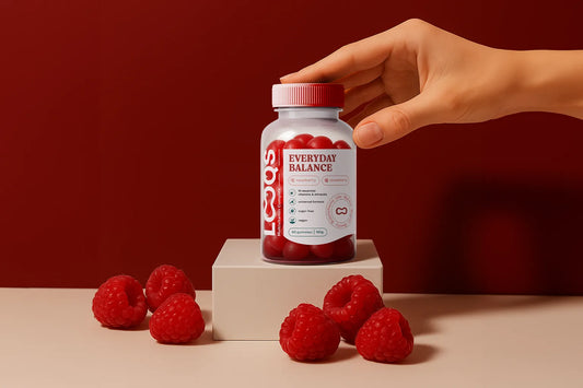 Looqs Everyday Balance hair nail skin gummies
