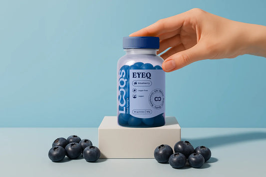 Looqs EyeQ eye gummies package