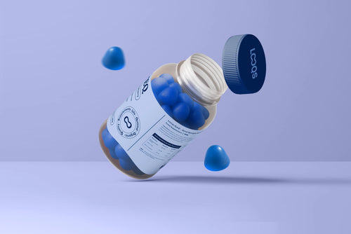 Gummy eye vitamins supporting vision