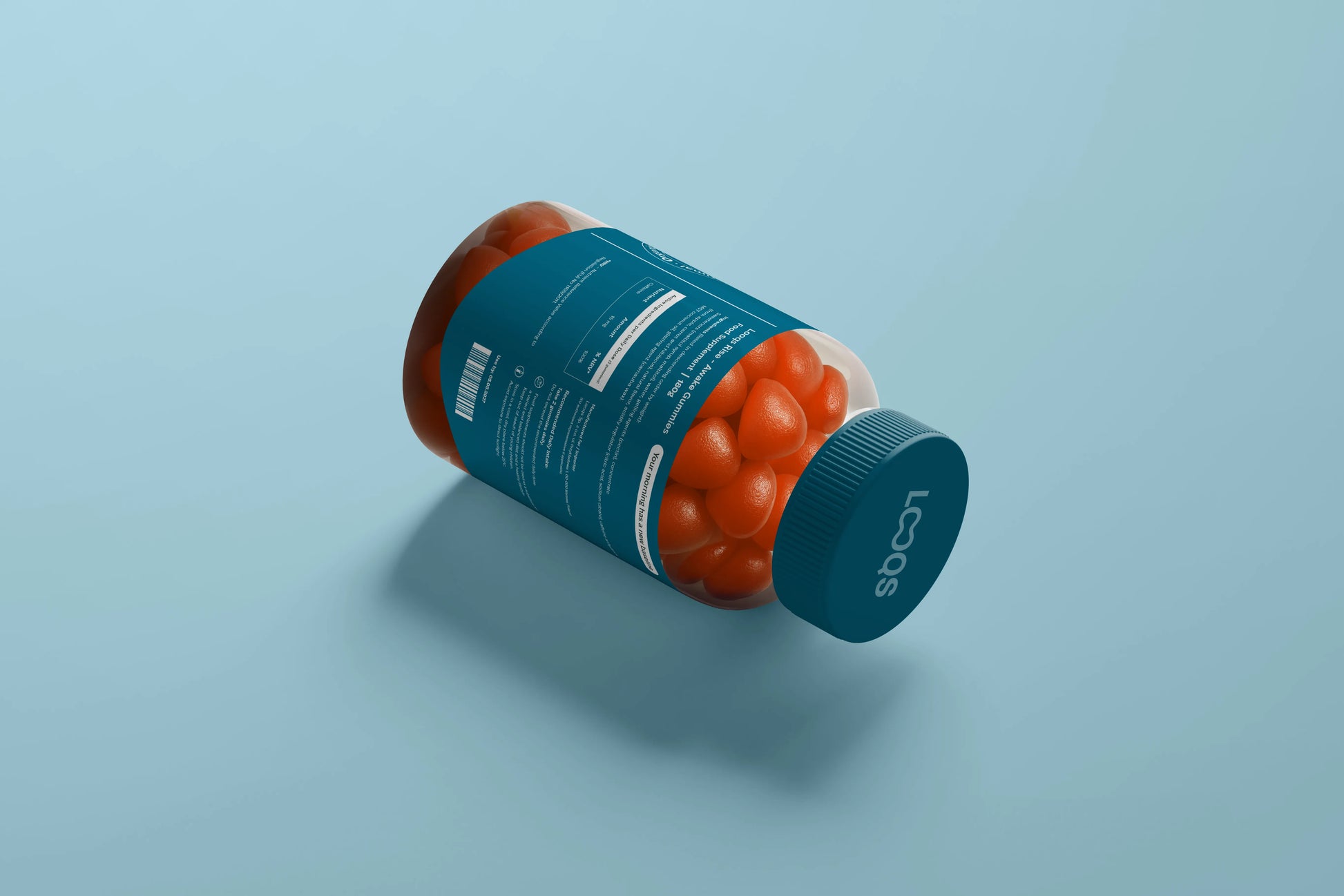 Rise energy gummies packaging